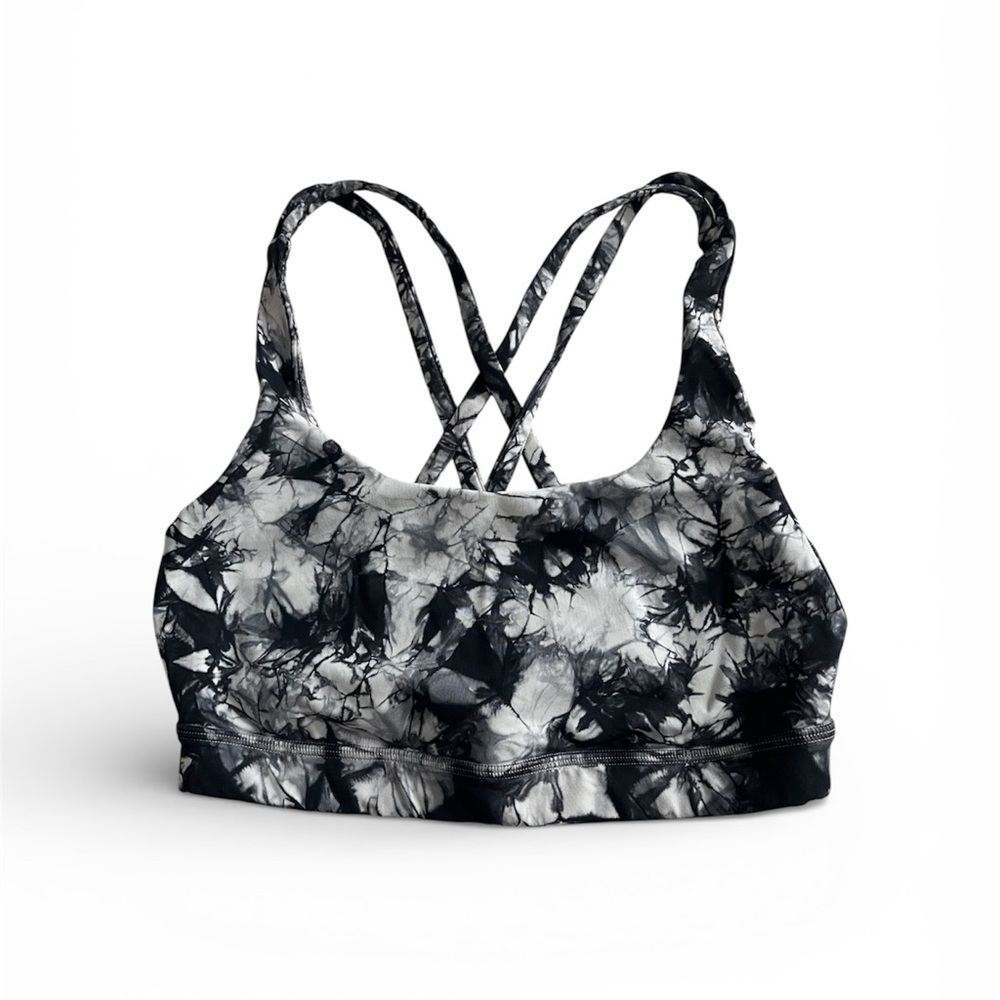 Lululemon Black and White Sports Bra